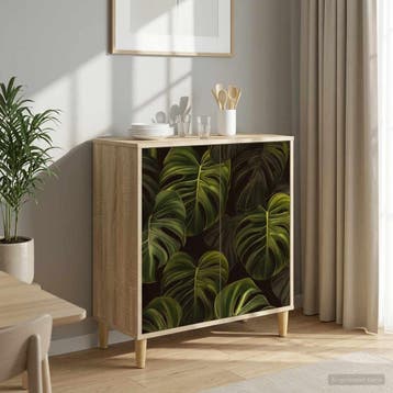 vidaXL Dressoir ELBURG Sonoma 69 x 33 x 75 cm Bewerkt hout, Verzenden