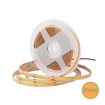 Luxar LED Strip 24V IP20 5M 10W/M 2700K Extra Warm Wit, Verzenden, Nieuw, Overige fittingen
