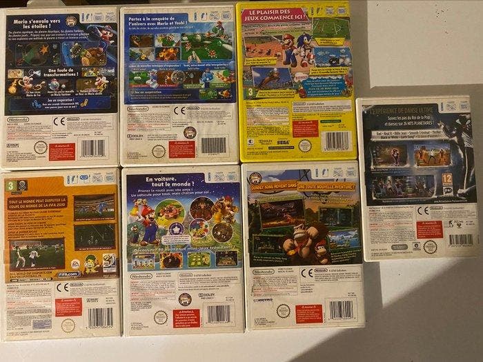 Nintendo - Wii - Lot de jeux Wii (7 jeux) - Videogame - In, Games en Spelcomputers, Spelcomputers | Overige Accessoires