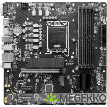 MSI PRO B760M-P, Verzenden, Nieuw