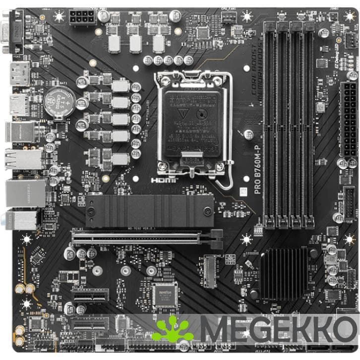 MSI PRO B760M-P, Computers en Software, Overige Computers en Software, Nieuw, Verzenden