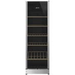 Wijnkoelkast | CLASSICA | 368L (197x 75cl) | RVS/Zwart | 1, Verzenden, Nieuw in verpakking