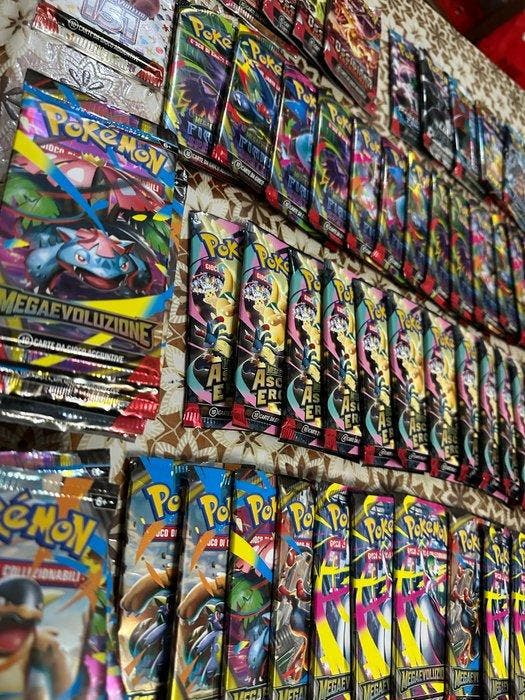 Pokémon - 97 Booster pack - Lotto Pokémon - XY, Hobby en Vrije tijd, Verzamelkaartspellen | Pokémon