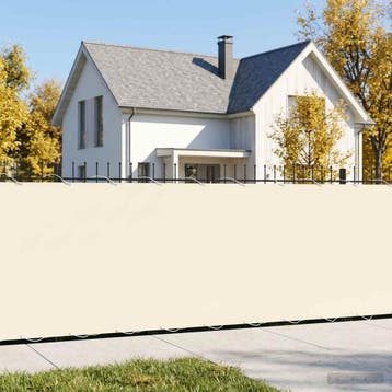 vidaXL Balkon Privacy Scherm 150 x 300 cm Stof met, Tuin en Terras, Verzenden, Nieuw