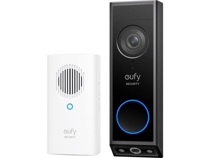 eufy E340 - Videodeurbel - Dual-Camera 2K Nachtzicht, Huis en Inrichting, Deurbellen, Zo goed als nieuw, Verzenden