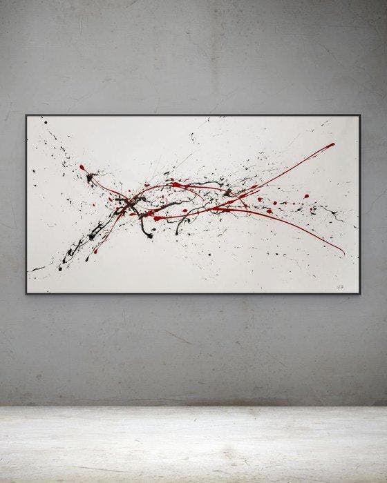 Christoph Prein - Discharge - XXL, Antiquités & Art, Art | Peinture | Moderne