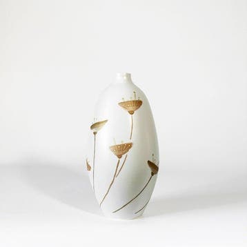 Vase - Porcelaine - Japon - Ichirinzashi vase à fleurs (Sans