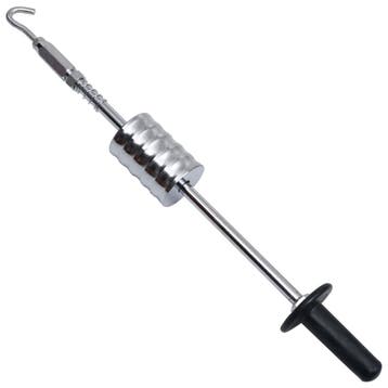 vidaXL Schuifhamer met haak 65 cm koolstofstaal, Doe-het-zelf en Bouw, Verzenden, Nieuw