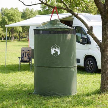 vidaXL Pop-up Toilet Tent met Hangtouw 97 x 126 cm Groen, Verzenden