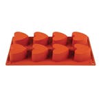 Bakvorm siliconen | Cap. 8 hartjes | 70x60x35(h)mm Pavoni, Verzenden, Nieuw in verpakking
