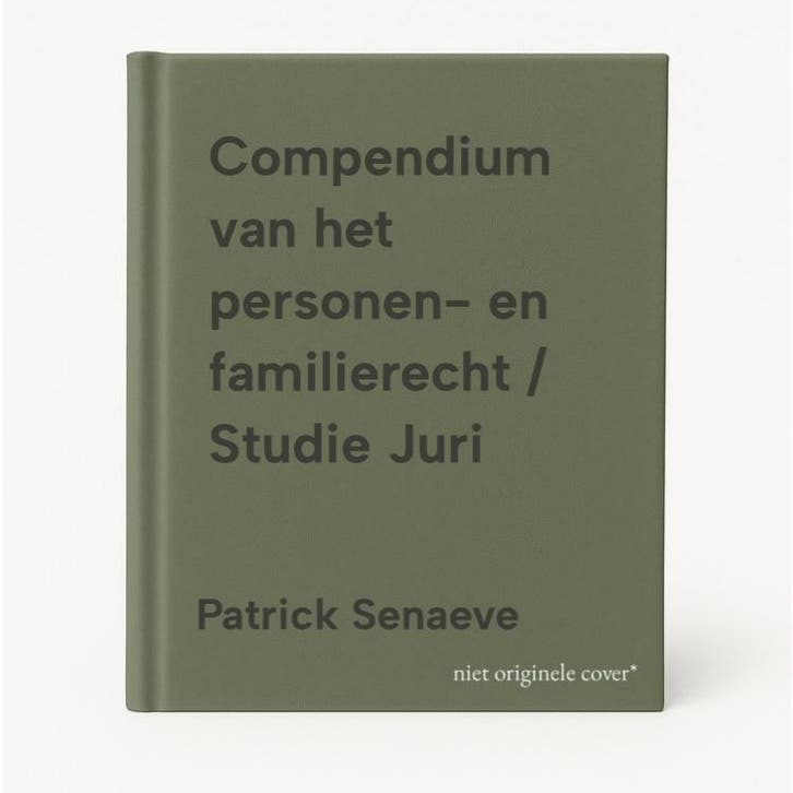 Compendium van het personen- en familierecht / Studie Juri, Boeken, Wetenschap, Gelezen, Verzenden