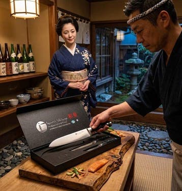 Izumi Ichiago - Keukenmes - Professionele Santoku chefs