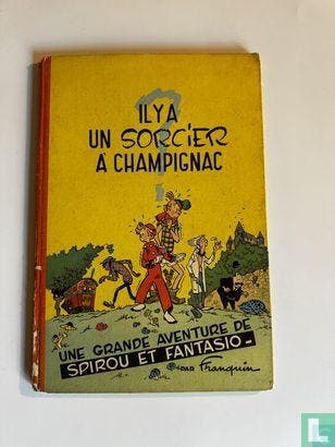 Robbedoes en Kwabbernoot - Il y a un sorcier à Champignac.., Eén stripboek, Verzenden, Gelezen, Franquin, André.