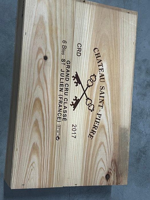 2017 Chateau St Pierre - Saint-Julien 4ème Grand Cru Classé, Verzamelen, Wijnen