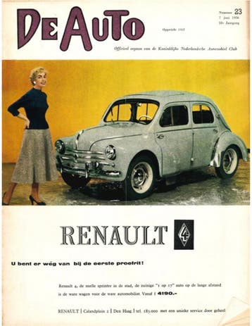 1956 DE AUTO MAGAZINE 23 NEDERLANDS, Nieuw