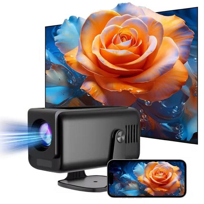 HP320 Mini Projector - 390 ANSI Lumen - Screen Mirroring, TV, Hi-fi & Vidéo, Projecteurs dias, Envoi