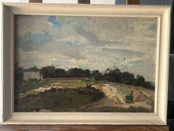 Eliane De Meuse (1899-1993) - Carrière près de la maison du
