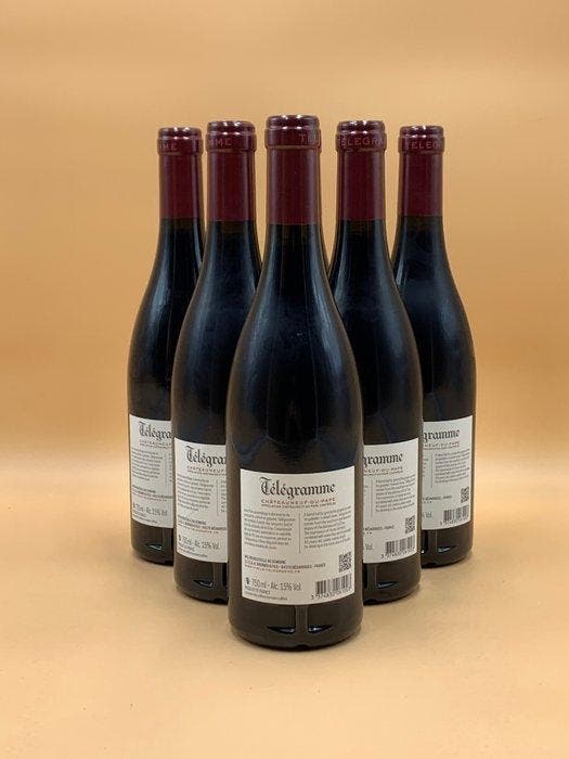 2023 Brunier domaine Vieux Télégraphe Télégramme Rouge -, Verzamelen, Wijnen