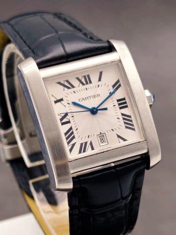 Cartier - Tank Française Automatic XXL - Zonder minimumprijs, Nieuw