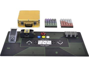 Texas Finest Golden Pokerset - 600 Chips -, Verzenden, Zo goed als nieuw