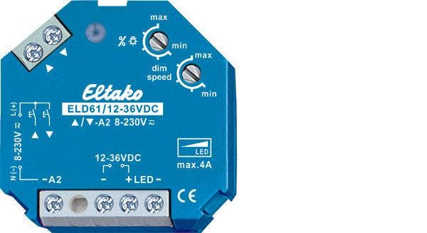 Eltako Dimmer - 61100865, Bricolage & Construction, Éclairage de chantier, Envoi