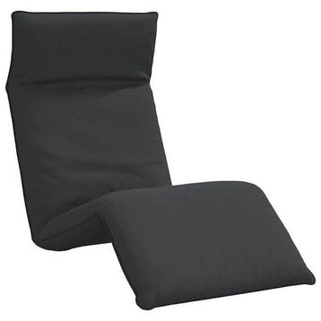 Chaise longue pliable noire : produit retour a -33%, Verzenden, Nieuw