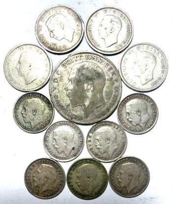 Verenigd Koninkrijk. George V - George VI. 3 Pence-6