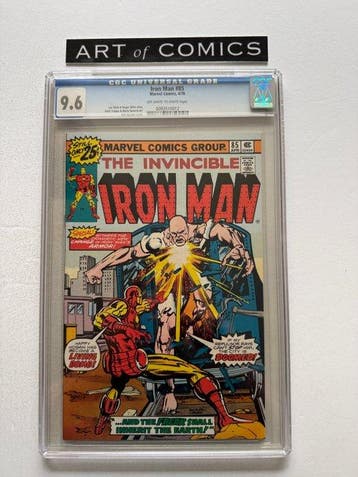 Iron Man #85 - CGC 9.6 - Freak, Stan Lee, Jack Kirby, Len, Nieuw