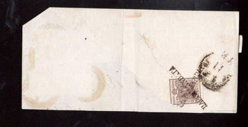 Oostenrijk 1850 - Oostenrijk (Lombardije-Venetia) 45 c blok, Gestempeld