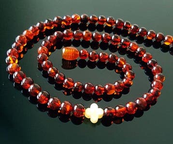 Amber Zeldzame Baltische Amber Ketting voor Vrouwen en