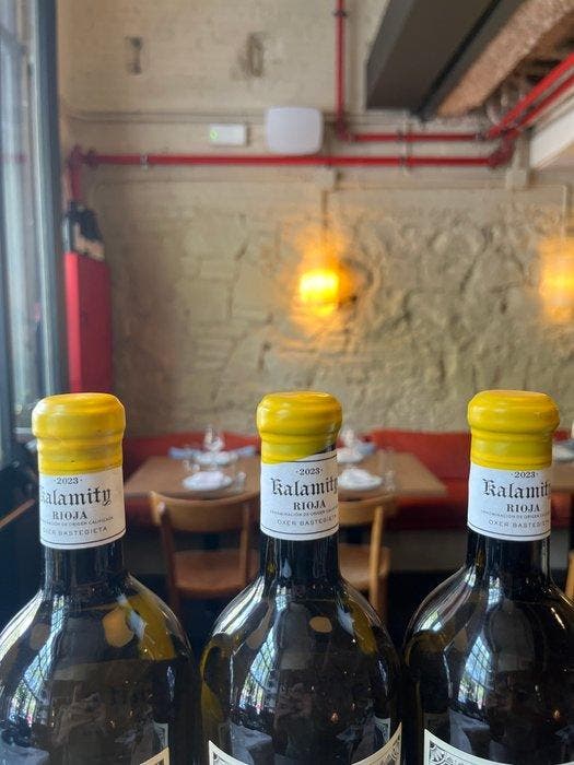 2023 Oxer Basteguieta, Kalamity Blanco - Rioja - 3 Flessen, Verzamelen, Wijnen