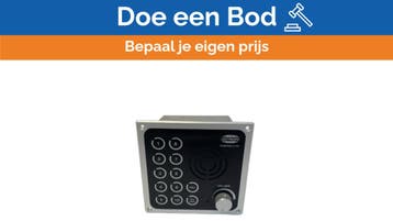 Bieden: Zenitel CIS P-3101 Talkback Master Station - 10 Lin, Ophalen of Verzenden, Nieuw