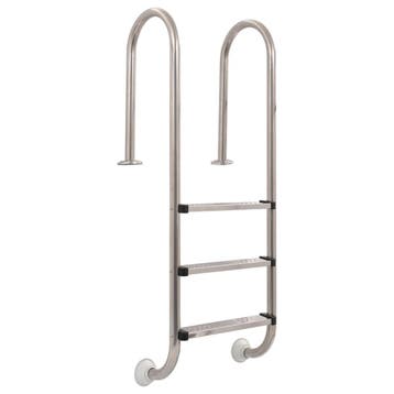 Zwembadladder RVS 3 sporten | Tweede kansje | OP = OP, Verzenden, Zo goed als nieuw, Ladder