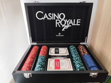 James Bond 007 - Pokerset - Casino Royale Cartamundi poker, Nieuw