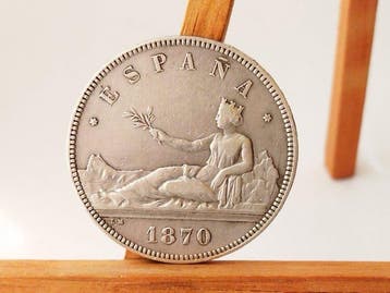 Spanje. Gobierno Provisional- Alfonso XIII. 5 Pesetas
