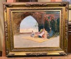 Oscar Ricciardi (1864-1935) - Harem, Antiquités & Art, Art | Peinture | Classique