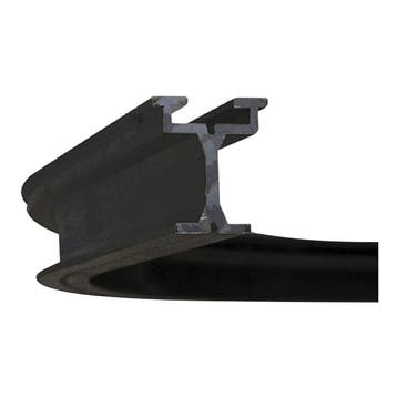 WENTEX® Eurotrack - Gordijnrail bochtstuk Straal 50cm, Verzenden, Nieuw