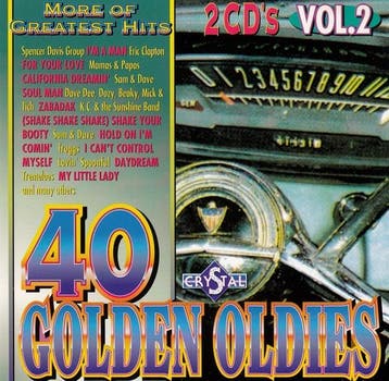 Various - 40 Golden Oldies Vol. 2, Verzenden