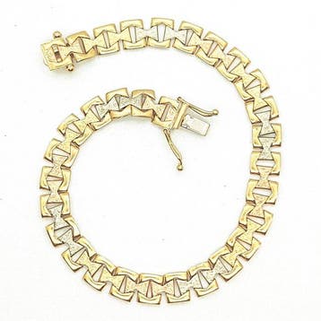 Bracelet - 18 carats Or jaune, Or rose, Or blanc