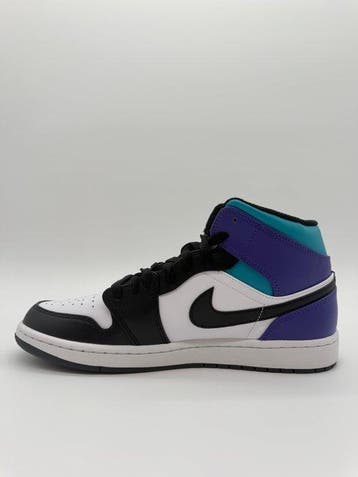 Nike - Jordan 1 Mid Court Purple Tropical Twist - Sneakers -, Nieuw