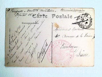 Frankrijk - Militaire cachets - Eerste Wereldoorlog -
