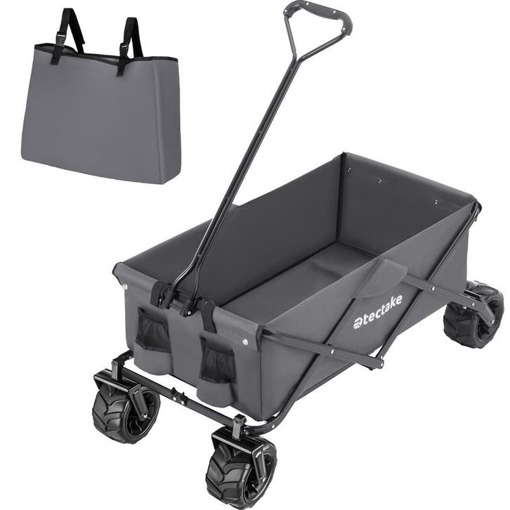tectake Opvouwbare bolderwagen met brede banden draagkracht, Jardin & Terrasse, Jardin & Terrasse Autre, Envoi