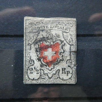 Zwitserland - CH 1850 Lokale post 14I Type 4 SBK Fr., Gestempeld
