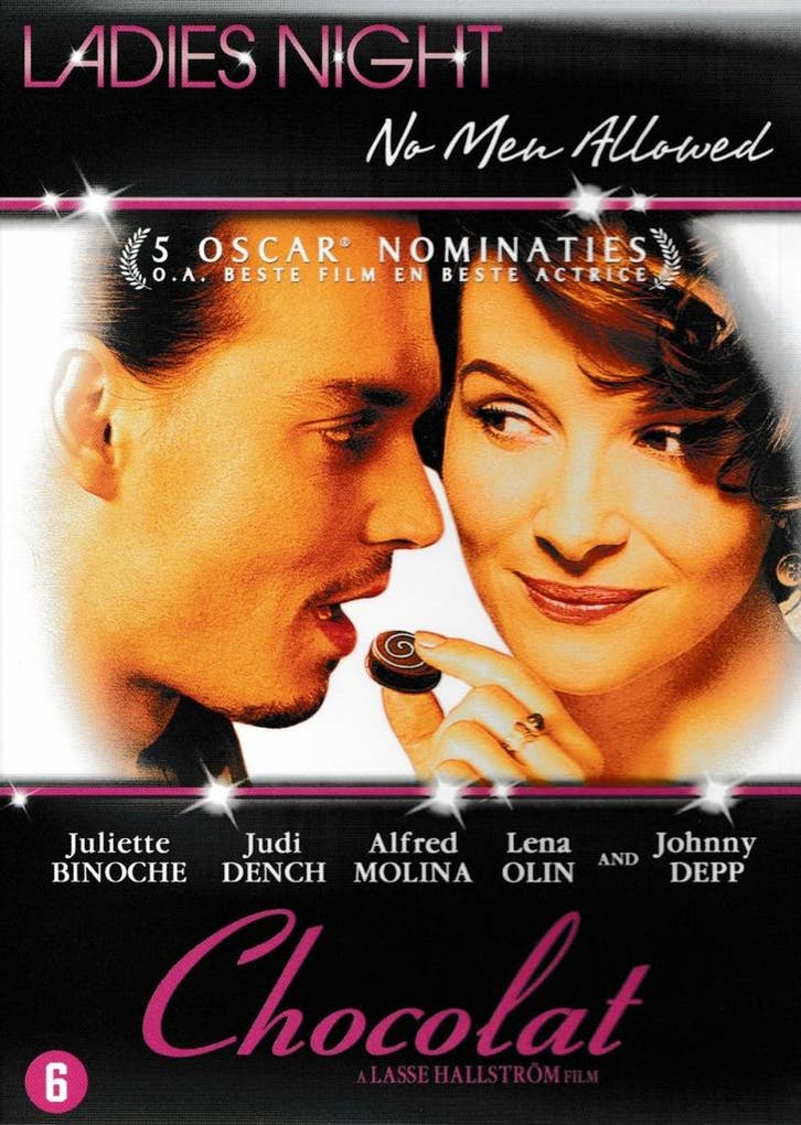Chocolat (Ladies Night uitgave) op DVD, CD & DVD, DVD | Drame, Envoi