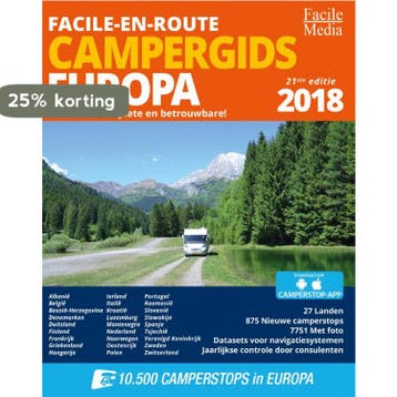 Facile-en-Route Campergids Europa / 2018 / Facile-en-Route, Boeken, Verzenden, Gelezen, A.E.M. van den Dobbelsteen