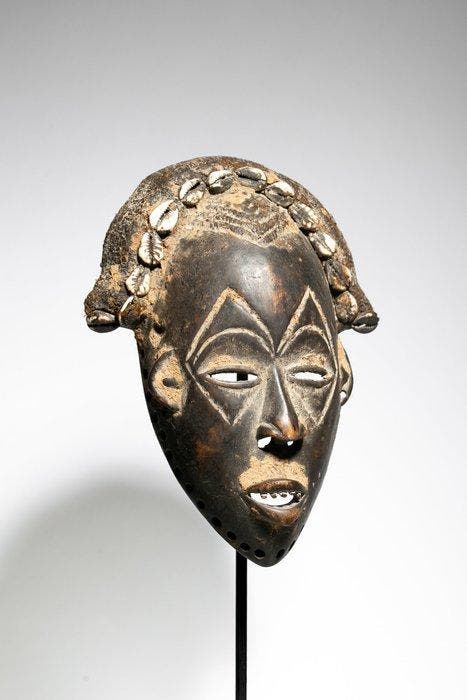Masker - Chokwe - DR Congo (Zonder minimumprijs), Antiquités & Art, Art | Art non-occidental