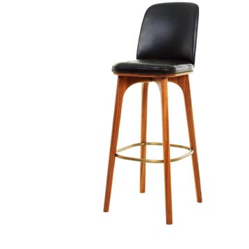 stellar works Utility Sh760 Barkruk - Outlet, Verzenden, Gebruikt, Hout, 90 cm of meer