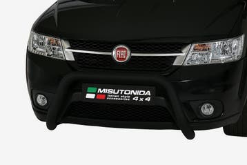 Pushbar | geschikt voor Fiat | Freemont 11- 5d mpv. | RVS zw, Verzenden