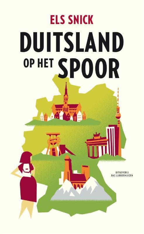 Duitsland op het spoor 9789059374454 Els Snick, Livres, Littérature, Envoi
