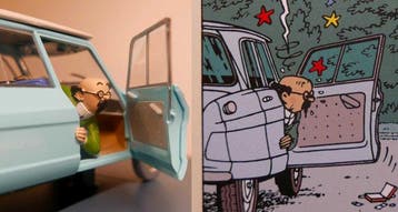 Tintin - Album : Les Bijoux de la Castafiore - LAmi 6 du, Nieuw